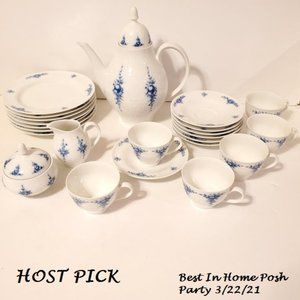 COPY - Vintage Scherzer Bavaria Germany TEA COFFEE SET